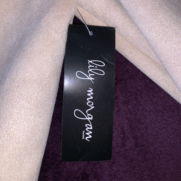 NWT Faux suede jacket - Picture 5 of 5